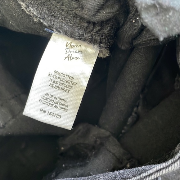 never dream alone skinny stretch high rise ankle jeans size 7/28 - Picture 7 of 9